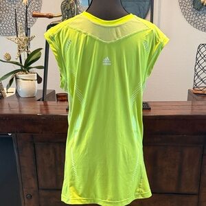 Adidas Men’s Bright Yellow Short Sleeve Tee